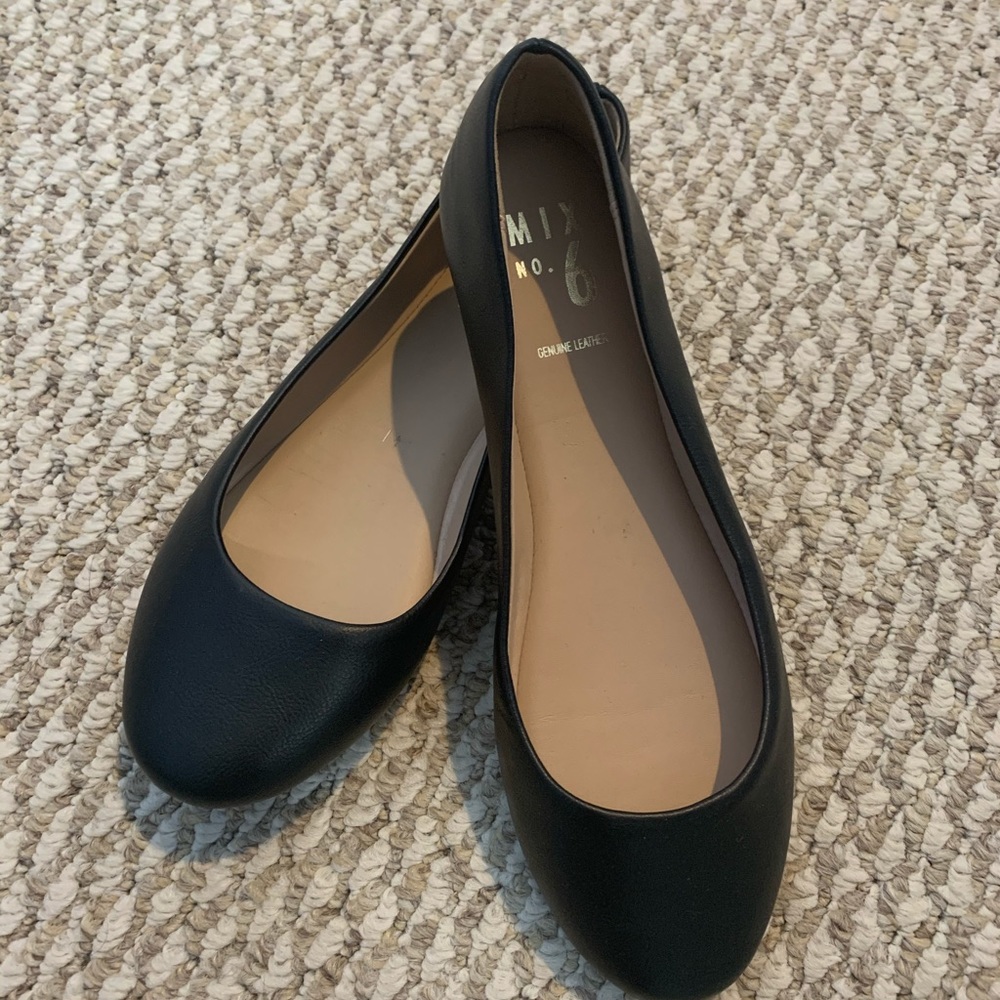 Black flats size 7.5